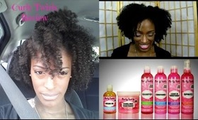 *153* It's A Review!! Curly Twirls +Twist Out Demo - TotalDivaRea