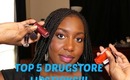 Top 5 Drugstore Lipstick Picks!