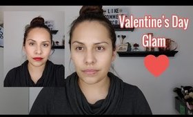 Valentine's Day Glam | Red Lip 💋