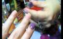 Gel Nails Tutorial- Purple Grape