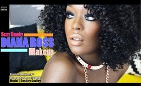 Black Smoky Eyes Nude Lips Diana Ross Makeup