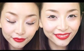 Spring 2014 Trend: Graphic White Eyeliner