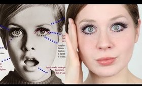 Twiggy Inspired Makeup Tutorial 2020 | Lillee Jean