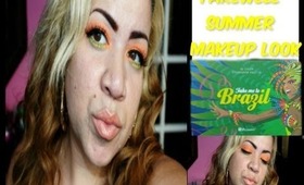 Farewell Summer Makeup Look using BH Cosmetics Take me To Brazil Palette