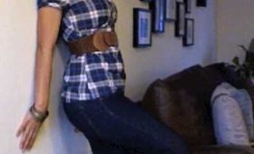 OOTD "Plaid Jeggings"