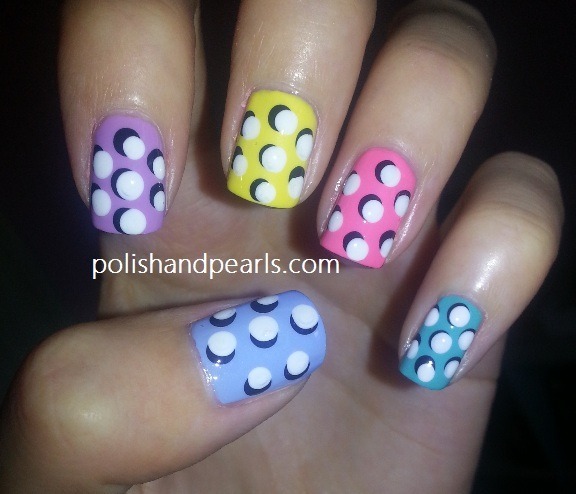 3D Polka Dots | MissJenFabulous F.'s (missjenfabulous) Photo | Beautylish