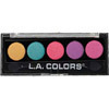 L.A. Colors 5 Color Metallic Eyeshadow Palette Carnival
