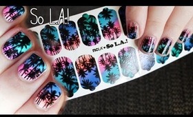 NCLA "So LA!" Nail Wraps Demo & Review | OliviaMakeupChannel