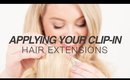 How to Apply Milk + Blush Hair Extensions | Milk + Blush
