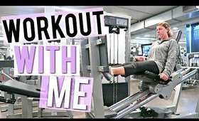 WORKOUT WITH ME | Fitness Vlog #5