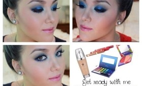 Get Ready with Me: Blue Smokey Eye