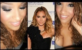 Adrienne Bailon Inspired Makeup Using Urban Decay's Smoked Palette