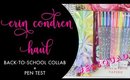 ERIN CONDREN HAUL | Back-to-School Collab + Pen Test | Bliss & Faith Paperie #ECSQUAD
