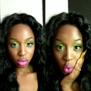 Recreation of a look from Kelly Rowland's "Kisses Down Low" music video
http://instagram.com/visageartistry__