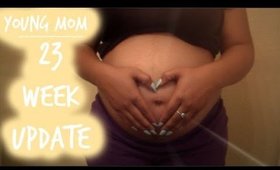 Week 23 Pregnancy Update | A Young Mom | fashona2