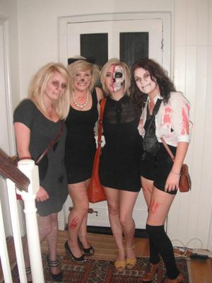 Halloween - me and my lovely models!