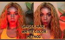 WATER COLOR METHOD ON BLEACHED HAIR /Ft. MS Lula Hair