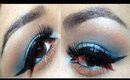 Teal Sunrise Makeup Tutorial Using Urban Decay E/S in Minx