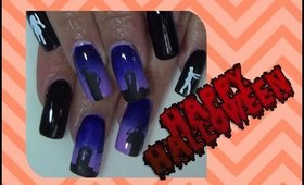 Halloween Mani | Happy Halloween | PrettyThingsRock