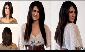 Before And After Hair Extensions | Instant Beauty ♡
