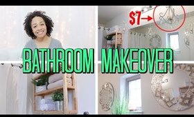 Budget Friendly Resort Inspired Bathroom Makeover!