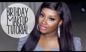 Makeup Tutorial | Birthday Look # 3 - Chocolate Brown w/ Blue!