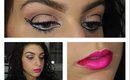 Graphic Arrow Liner & Hot Pink Ombré Lips | Makeup Tutorial ♥