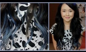 My Blue Ombre Extensions | Review + Demo