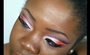 Eyeshadow: Orange and Pink Tutorial