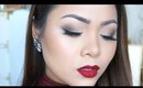 Easy Holiday Glam Look | Sultry eyes + Red Lips | Charmaine Dulak