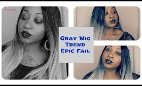 Gray Wig Trend cheap from Ebay |  Epic FAIL or NAHH?? | #SamoreLove