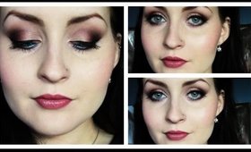 Burgundy Caramel Makeup