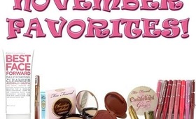 November Favorites!