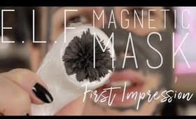 ELF MAGNETIC MASK | FIRST IMPRESSION + REVIEW | MSQUINNFACE