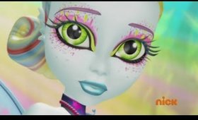 Monster High Lagoona Blue Great Scarrier Reef Makeup Tutorial