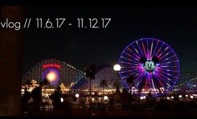 Vlog! UNIVERSAL STUDIOS & DISNEYLAND | 11.6.17 - 11.12.17