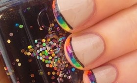 Monday Mani: Neon Rainbow French Tip: 3 in 1
