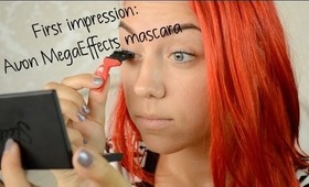 First impression: Avon MegaEffects mascara