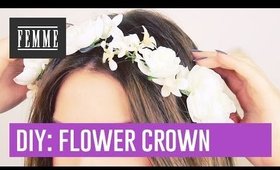 DIY: Flower Crown - FEMME