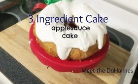 Applesauce Cake / only 3 ingredients