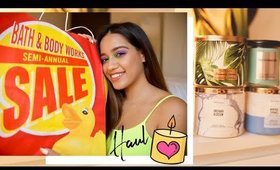 Bath & Body Works Sale Candle Haul