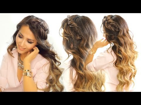 2 Headband Braid Hairstyles ★ Quick & Easy Everyday Hairstyle ...