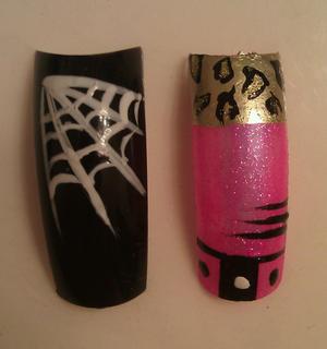 Some nail designs I've done..