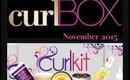 Curlkit vs curlBOX November 2015 PLUS Giveaway!