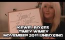 Kewel Boxes - November 2015 'Timey Wimey' Unboxing
