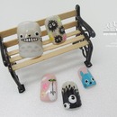 Cute little Totoro nail art