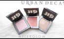 Review & Swatches: URBAN DECAY Afterglow Powder Highlighters | Dupes!