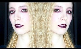 Rocker/Metal Head Makeup Tutorial: GRWM Disturbed Gig + Gig Vlog