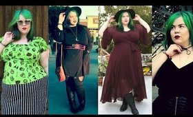 FALL FASHION Plus Size Haul: Witchy Maxi Dresses & Pin Up Style!