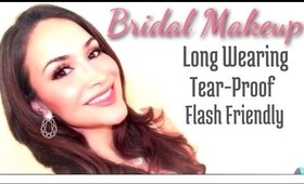 BRIDAL MAKEUP: Long-Wear, Tear-Proof, Flash Photo Friendly